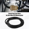 Motorcycle Fuel Vent Line Hose 0.31'' x 10ft Black