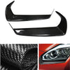 Nissan GTR R35 2 x Carbon Fiber Headlight Eyebrow Covers (2008-2016)