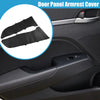 Honda Accord (2008-2012) Black 1 Pair Front Door Panel Armrest Covers