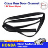 Door Glass Run Channel Rubber Front RH Fits Honda Civic EK 4D Sedan 1996-00 D06