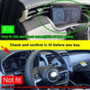 Hyundai Tucson Carbon Fiber Dashboard Screen Cover Trim (2022–2023)