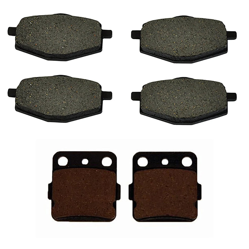 Yamaha Warrior 350 Front & Rear / 2 x Semi-Metallic Brake Pads (1987–1988)