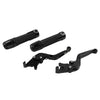 BMW F650GS Black Extendable Brake Clutch Levers Grips Set (2002-2007)