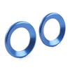 Honda Civic 2016-2021 A Pillar Horn Ring Cover Blue (2 Pcs)
