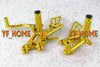 Honda CBR600RR (2003-2006) & CBR1000RR (2004-2007) Gold Rear Set Foot Pegs