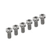 Motorcycle Bike Bicycle 6pcs M6x35mm Titanium Torx Head Flange Screws