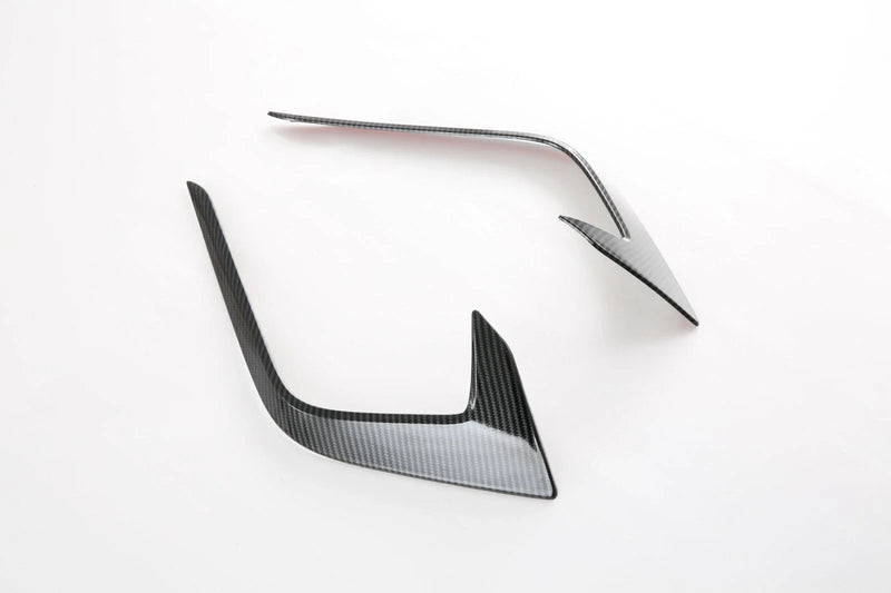 Honda Civic Sedan Front Fog Light Eyelid Carbon Fiber Cover Trim (2022-2023)