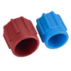 Car R134a A/C System Valve Cap Dust Covers (Fits Most Models)
