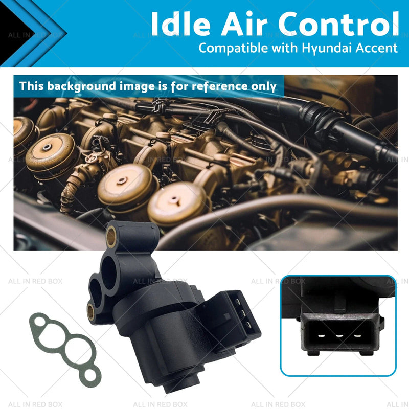 Hyundai Accent Elantra Getz 1.3L-2.0L Idle Air Control Valve (00-05)