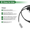 Mazda Protege ABS Wheel Speed Sensor (2001-2003)