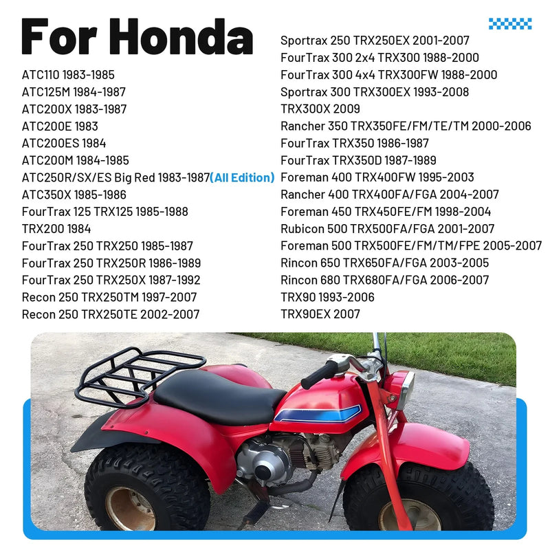 Honda Rancher 400 TRX400FA / TRX400FGA 2004-2007 Handle Bar End Guard w/ Screw