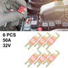 Car, Truck, Motorcycle, Boat Audio CDs 6pcs 50A AFS Mini ANL Fuse