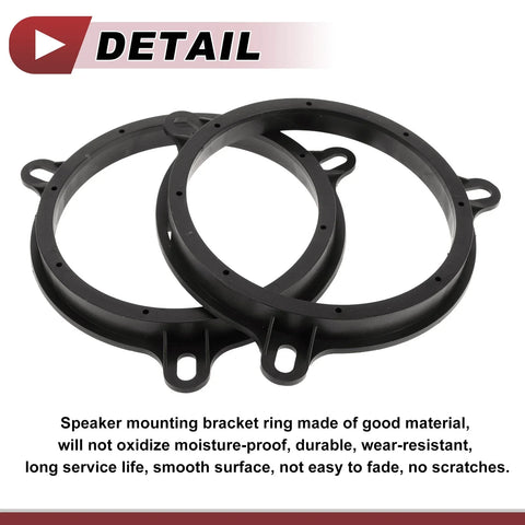Nissan Murano (2003-2008) 6.5" Adaptor Speaker Spacer Rings