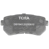 Kia Picanto TA Rear Disc Brake Pad Set (2011-2017)