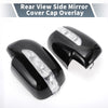 Lexus RX330 RX300 RX350 Gloss Black Rearview Mirror Cover Overlay (2004-2006)