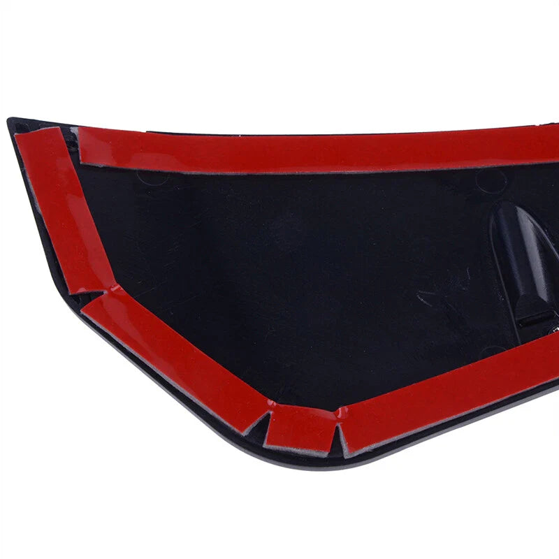 Honda Civic Gloss Black ABS Side Fender Vent Air Wing Cover Trim (2016-2021)