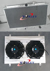 Honda Accord, Prelude, Acura CL Aluminum Radiator & Shroud (1994-2001)