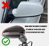 Audi A4 B9 / S4 2 x Carbon Fiber Mirror Cover NO Lane Assist (2016–2022)