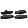 Fairlane NF NL LTD DF DL 2x Rear Slotted Drilled Rotors & Pads (1994-1997)