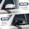 INFINITI Q50 Q60 Q70 QX30 Pair Mirror Cover Overlay Black