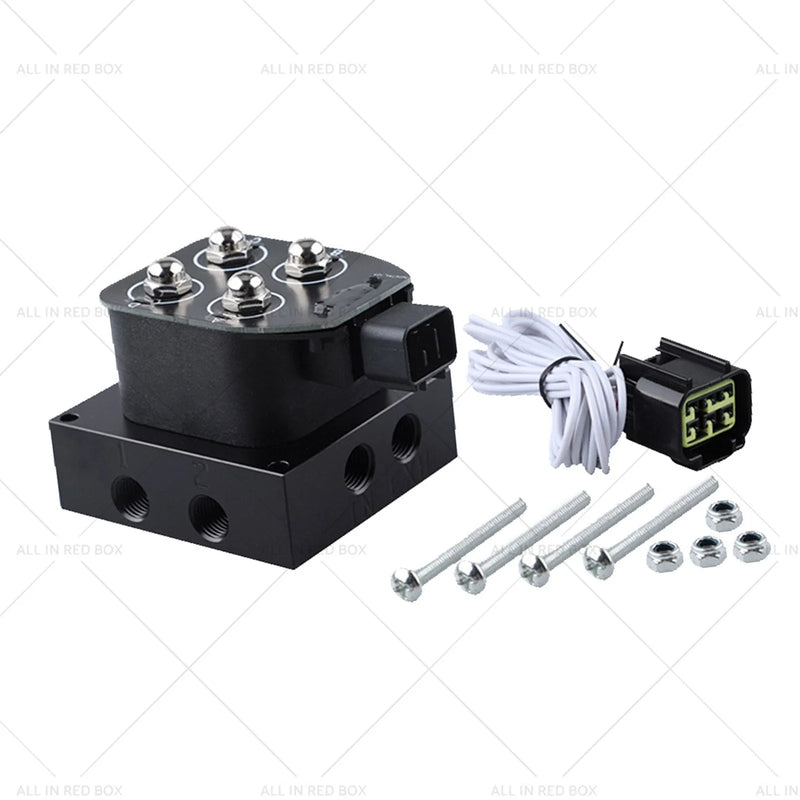 Universal Car Manifold Valve Block 0-200 PSI 1/4" NPT