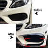 Mercedes Benz C-Class Front Bumper Lip Splitter Spoiler (2015-2018)