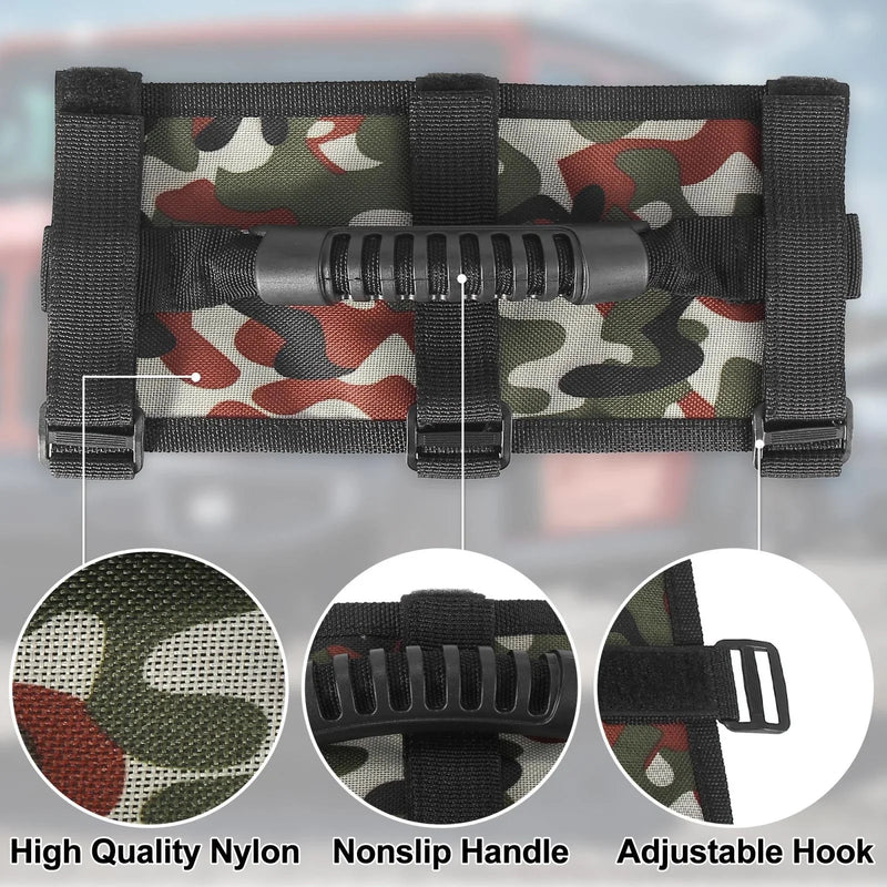 Jeep Wrangler JL JK (2018-2023) Camouflage 4pcs Roll Bar Grab Handles