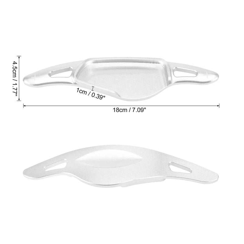 BMW X3 X4 X5 M5 Z4 Silver Tone Steering Wheel Shift Paddle Cover