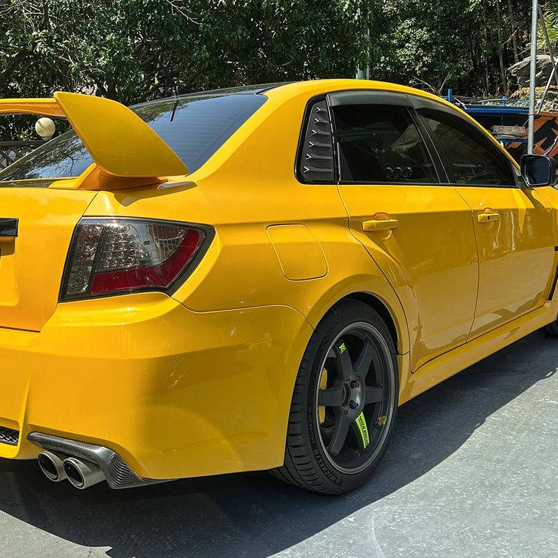 Subaru Impreza WRX STI Rear Window Side Louver Trim (2011-2014)