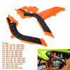 KTM EXC-F 250 350 450 500 Dirt Bike Frame Guards Protector Orange (2020-2023)