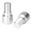 Yamaha YZF R6, R6S 18mm Handle Bar End Grip Plug Silver (1999-2012)
