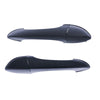 BMW X5 E53 (2000-2007) Black Rear LH + RH Outer Door Handle Set of 2