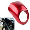 Harley Sportster Dyna XL Red Front Headlight Fairing Mask Cover (2004-2023)