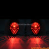 Harley Cruiser Red Lens Light