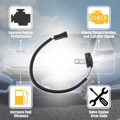 Jeep Wrangler, Cherokee, Dodge Crankshaft Position Sensor