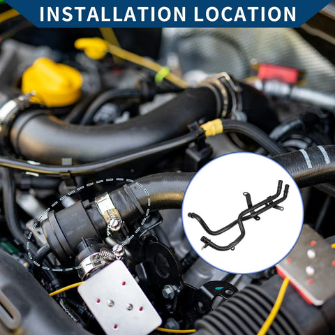 Chevrolet Malibu Engine HVAC Heater Hose Assembly (2006 - 2010)