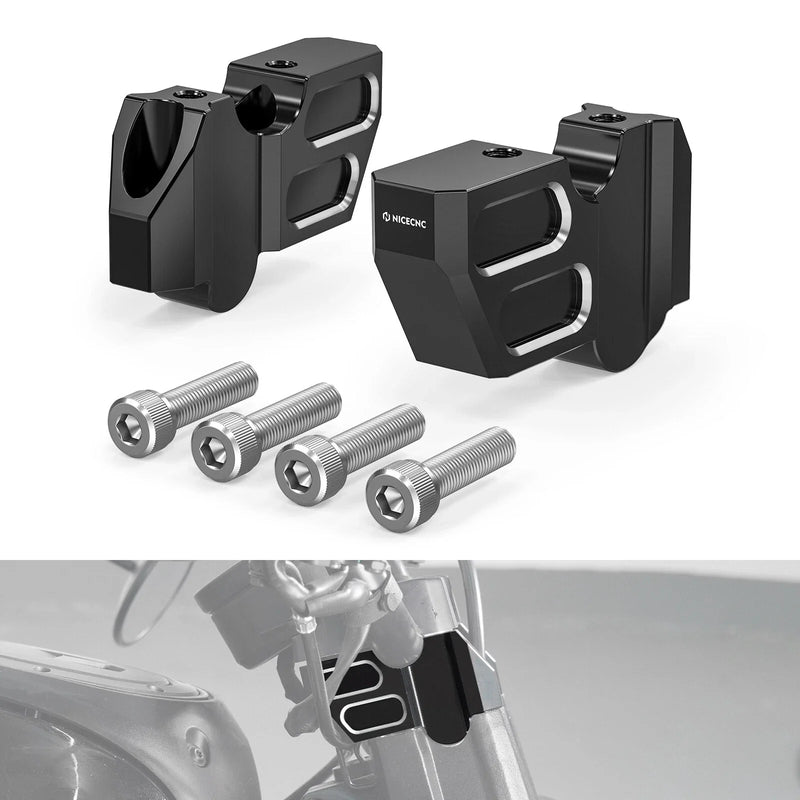 Harley Sportster S 0.59" Rearward Kickback 1.77" Handlebar Riser (2021-2023)