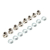 Honda TRX450R ATV 8 x Wheel Flange Lug Nut Kit M10-1.25 (2004-2009)