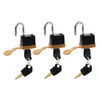 5P8500, 5P8501 Caterpillar CAT Padlock & 2 Keys, 3 Fuel Cap Cover Locks