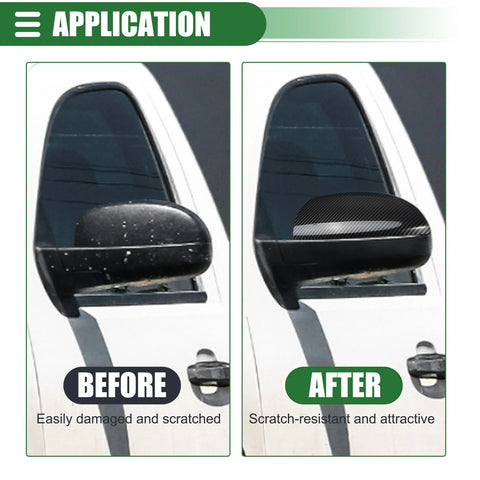 Chevrolet Silverado 1500 Black Left Right Rearview Mirror Cover