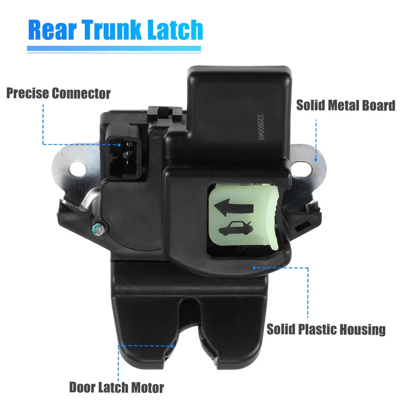 Kia Forte (2013-2018) 1.6L 2.0L 2.4L Trunk Latch Tailgate Lock