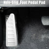 Jeep Renegade (2015-2020) Silver Tone Foot Rest Pedal Pad Cover
