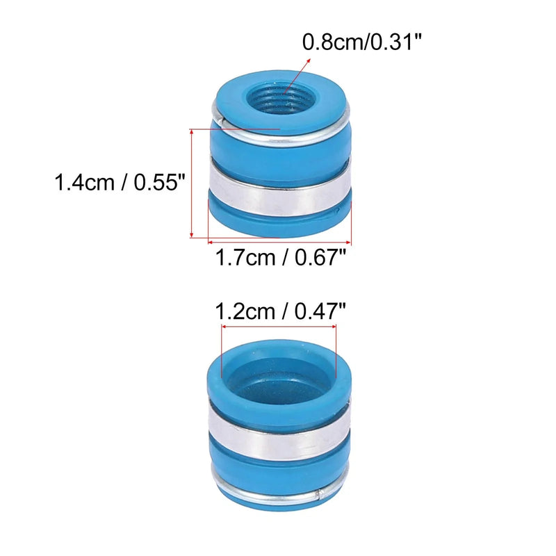 Chevrolet & Ford 16 x Engine Valve Stem Seals 11/32"