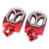 Suzuki RMZ250 RMZ450 Red Racing Footpegs (2010-2015)