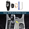 BMW 1 Series F20 F21 Black Gear Shift Knob Button Cover (2011-2019)