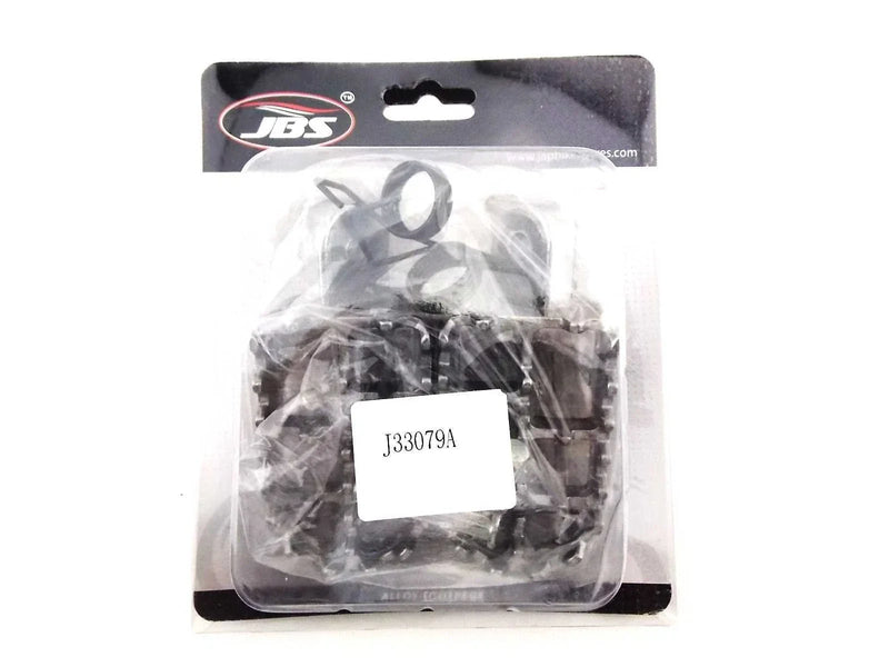 Suzuki DRZ110 (2003-2005) - Left & Right Pair Silver Foot Pegs Set