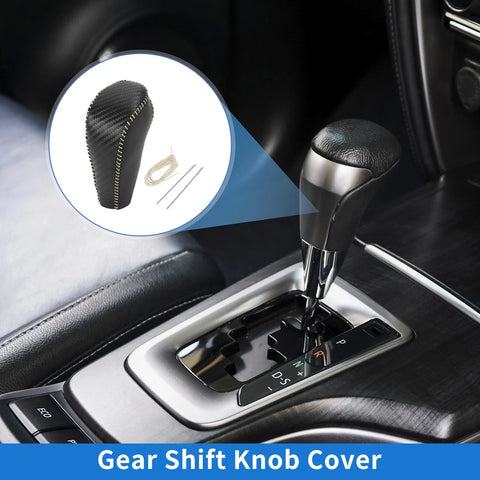 Chevrolet Cruze Beige Faux Leather Gear Shift Knob Cover (2011 - 2015)