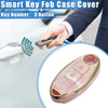 Nissan Serena 3 x Remote Keyless Smart Key Fob Cover Case (2016-2023)