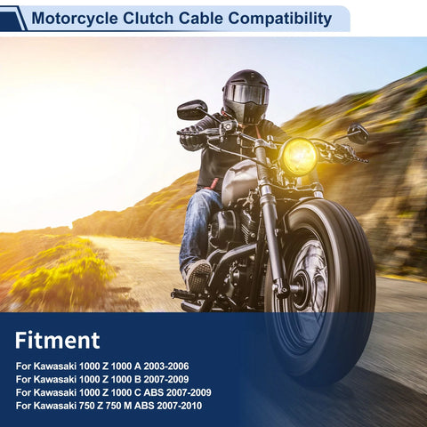 Kawasaki 1000 Z Motorcycle Clutch Cable