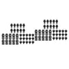 Engine Under Cover Splash Shield Guard 70 x Body Bolts & U-nut Clips